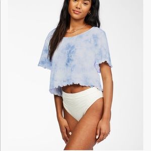 Billabong Tie Dye Crop Top Tshirt